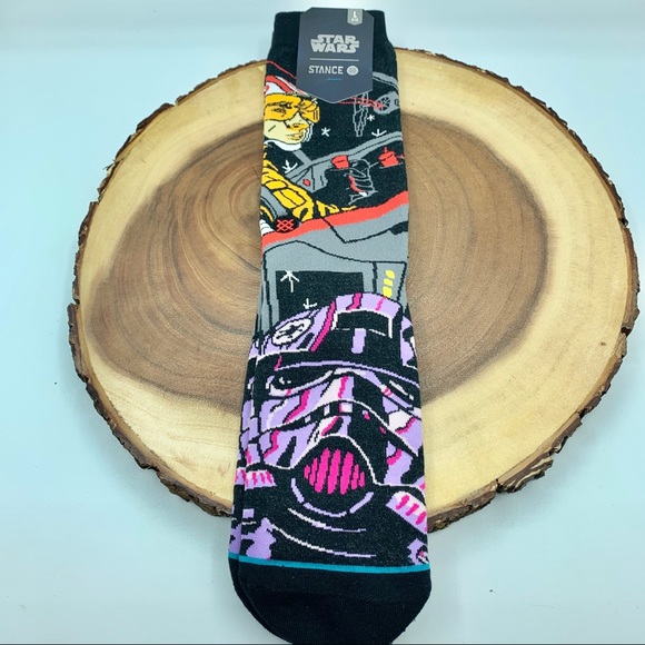 Stance x Star Wars Warped Pilot Mens Socks Sz L - Picture 4 of 5